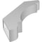 Ekena Millwork 3 1/2-in. W x 20-in. D x 26-in. H Olympic Architectural Grade PVC Knee Brace BRCP035X20X26OLY - alternate 2